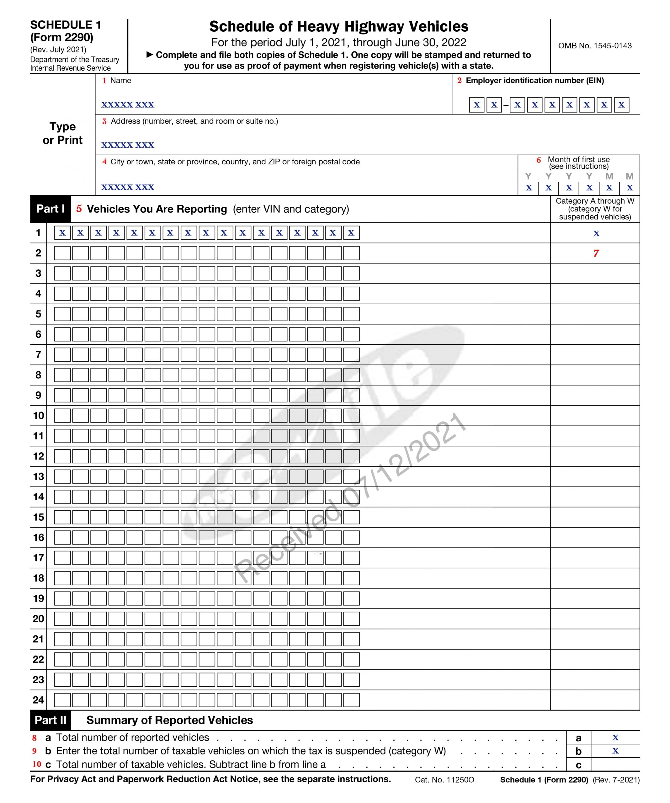 What Is Form 2290 Schedule 1 & How To Get It With EForm2290?